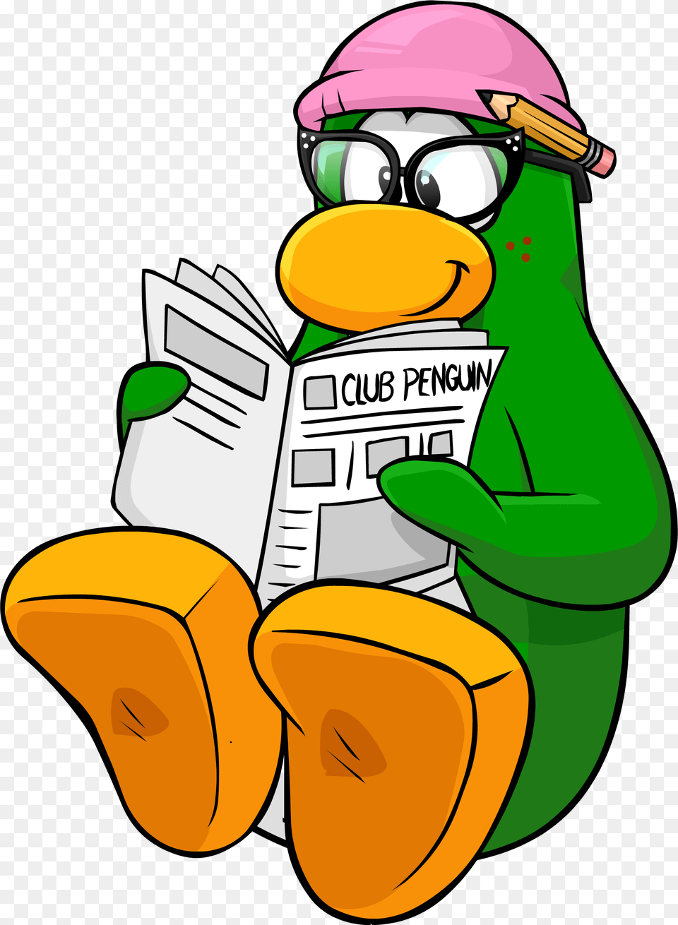 Club Penguin Rewritten Wiki Club Penguin Reading Newspaper, Food, Fruit, Plant, Produce Free Transparent Png