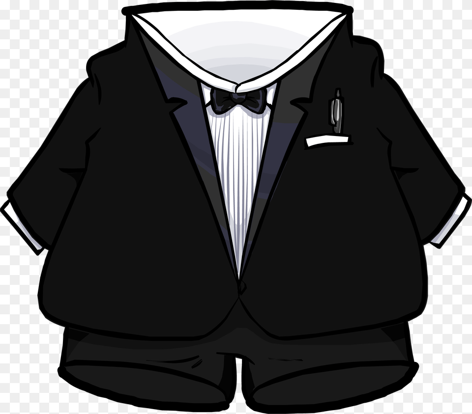 Club Penguin Rewritten Wiki Club Penguin Tuxedo, Accessories, Tie, Suit, Shirt Free Png
