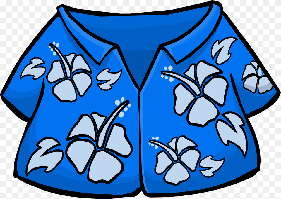 Club Penguin Rewritten Wiki Penguin In Hawaiian Shirt, Clothing, T-shirt, Person Free Png