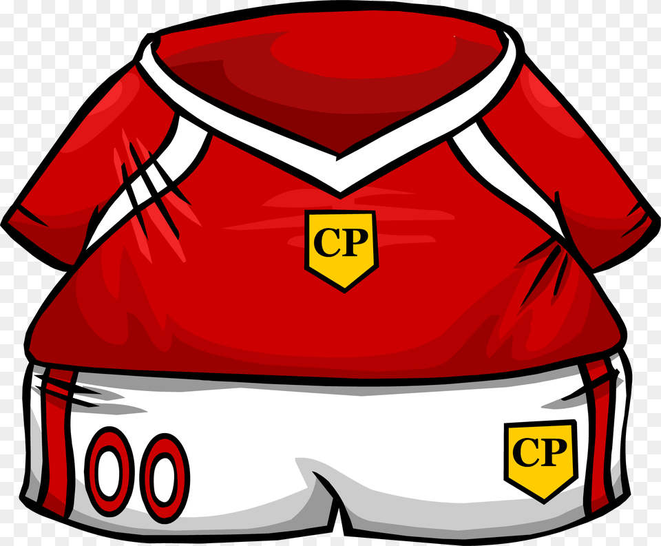 Club Penguin Rewritten Wiki Soccer Jersey Clipart, Clothing, Shirt, Shorts, Dynamite Free Png