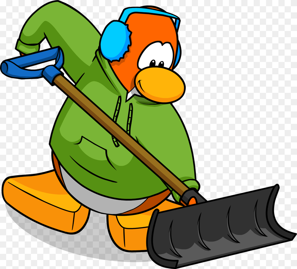 Club Penguin Snow Shovel, Cleaning, Person, Baby, Device Free Png