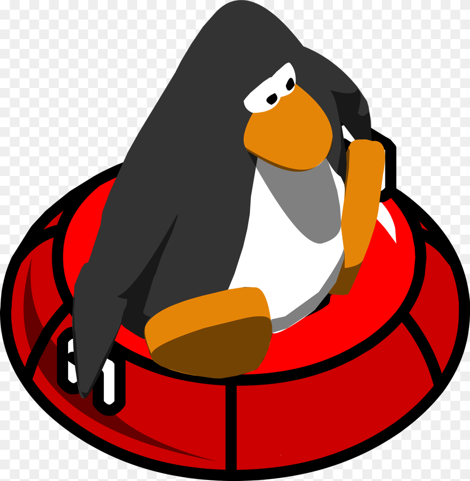 Club Penguin Tube Race Club Penguin Penguin Sled, Water, Animal, Fish, Sea Life Free Transparent Png