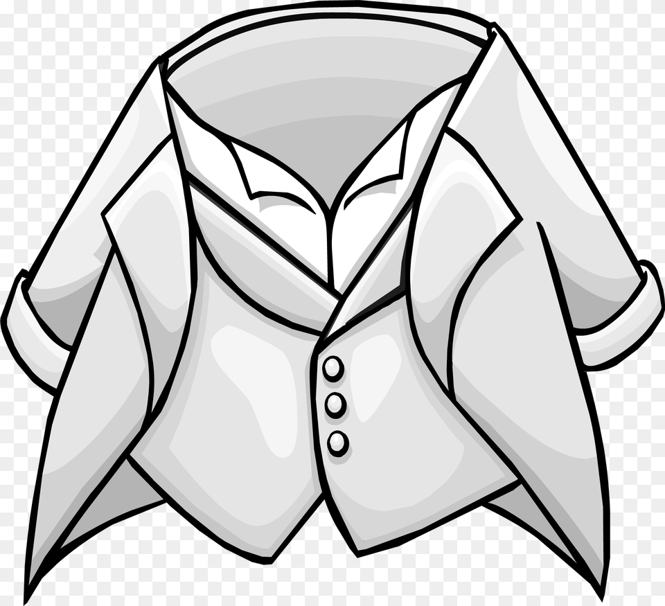 Club Penguin White Tuxedo, Accessories, Shirt, Formal Wear, Clothing Png Image