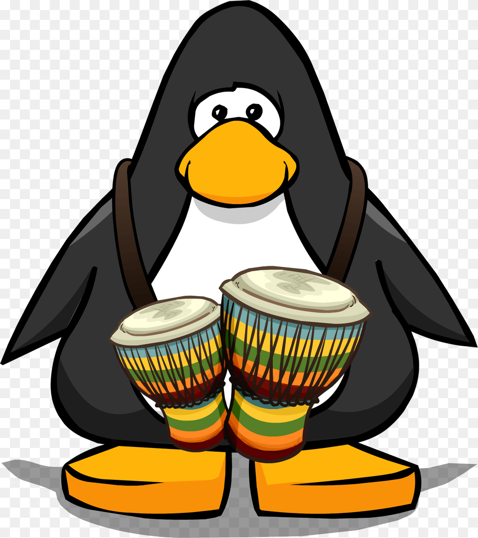Club Penguin Wiki Club Penguin Black Belt, Drum, Musical Instrument, Percussion, Animal Free Png