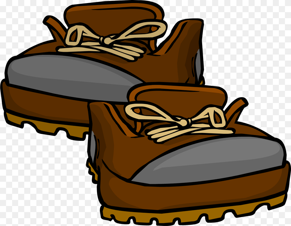 Club Penguin Wiki Club Penguin Hiking Boots, Clothing, Footwear, Shoe, Bulldozer Free Png