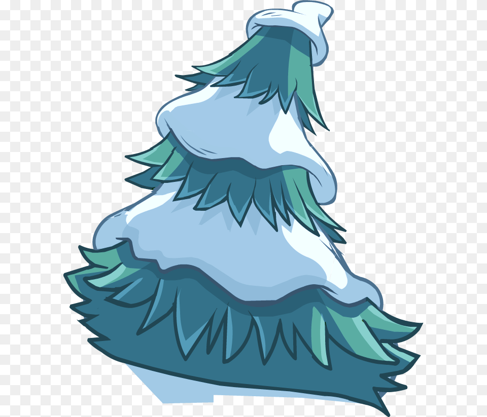 Club Penguin Wiki Encyclopedia Of Pine Tree, Ice, Outdoors, Plant, Nature Free Png Download