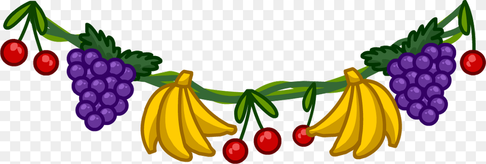 Club Penguin Wiki Fruits On Vine Clipart, Food, Fruit, Plant, Produce Png Image