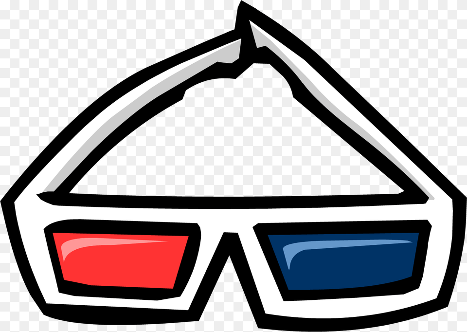 Club Penguin Wiki Old 3d Glasses, Accessories, Triangle Free Transparent Png