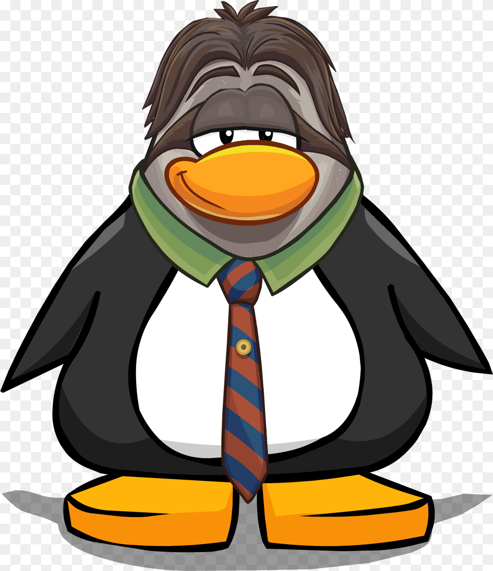 Club Penguin Wiki Penguin With A Horn, Accessories, Formal Wear, Tie, Necktie Png Image