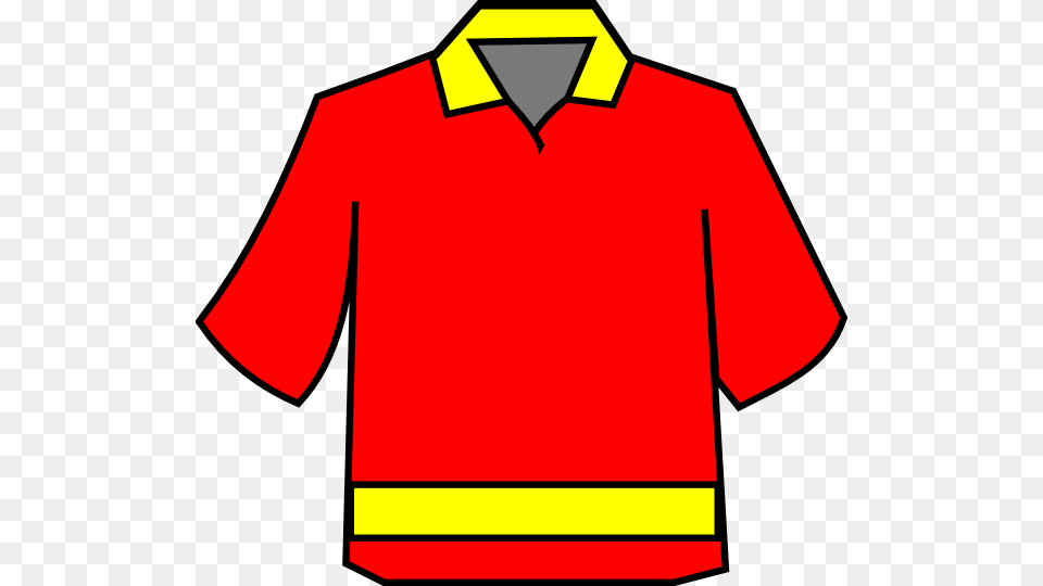 Club Shirt Redyellow Clip Art, Clothing, Dynamite, Weapon, Jersey Free Transparent Png