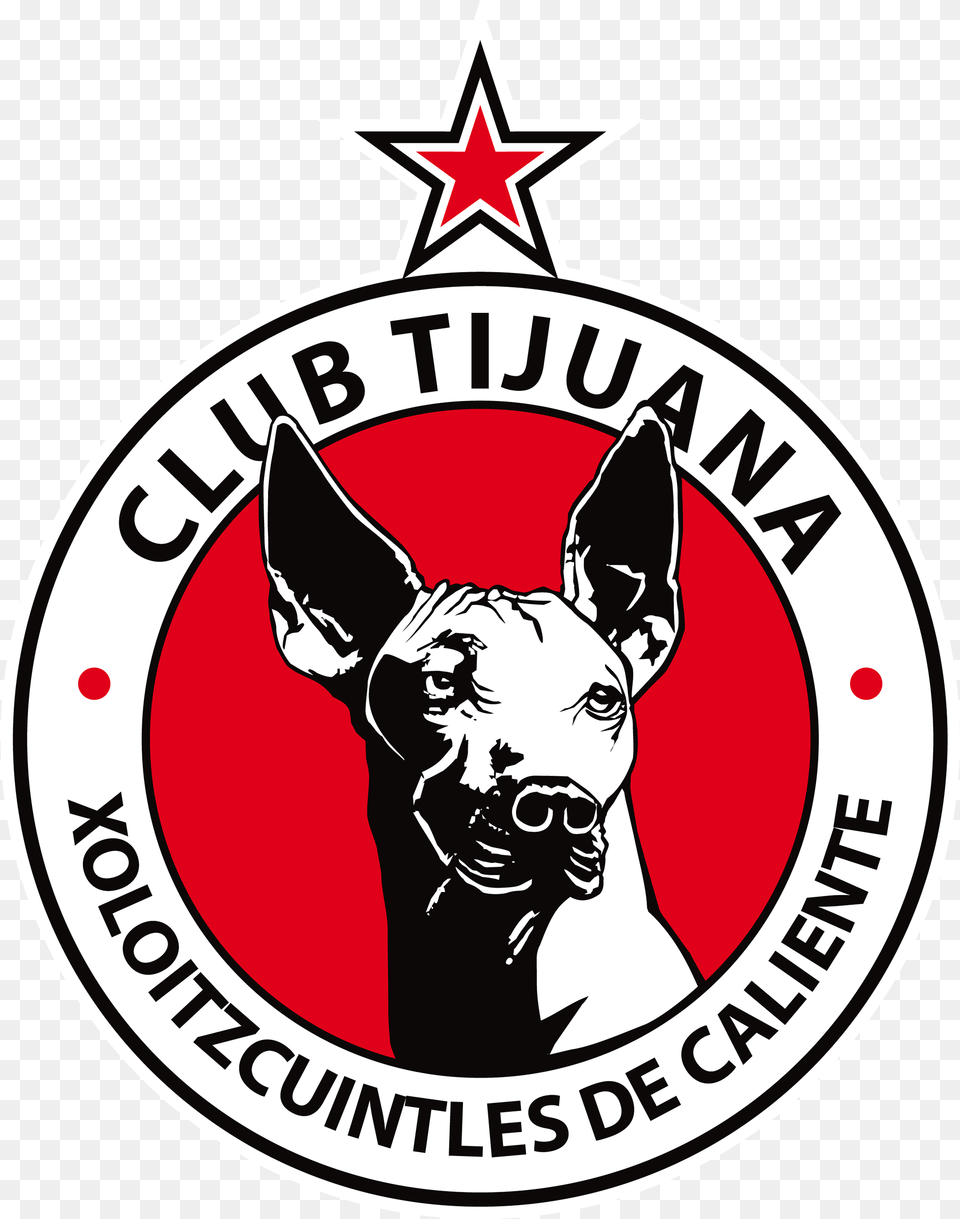Club Tijuana Logo Football Logos Xolos De Tijuana, Mammal, Animal, Deer, Wildlife Png Image
