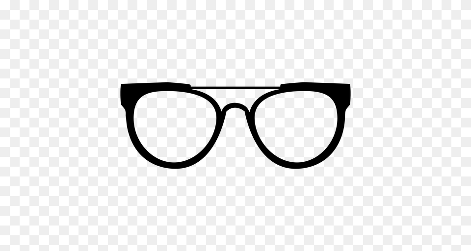 Clubmaster Glasses Black Frame, Gray Png Image