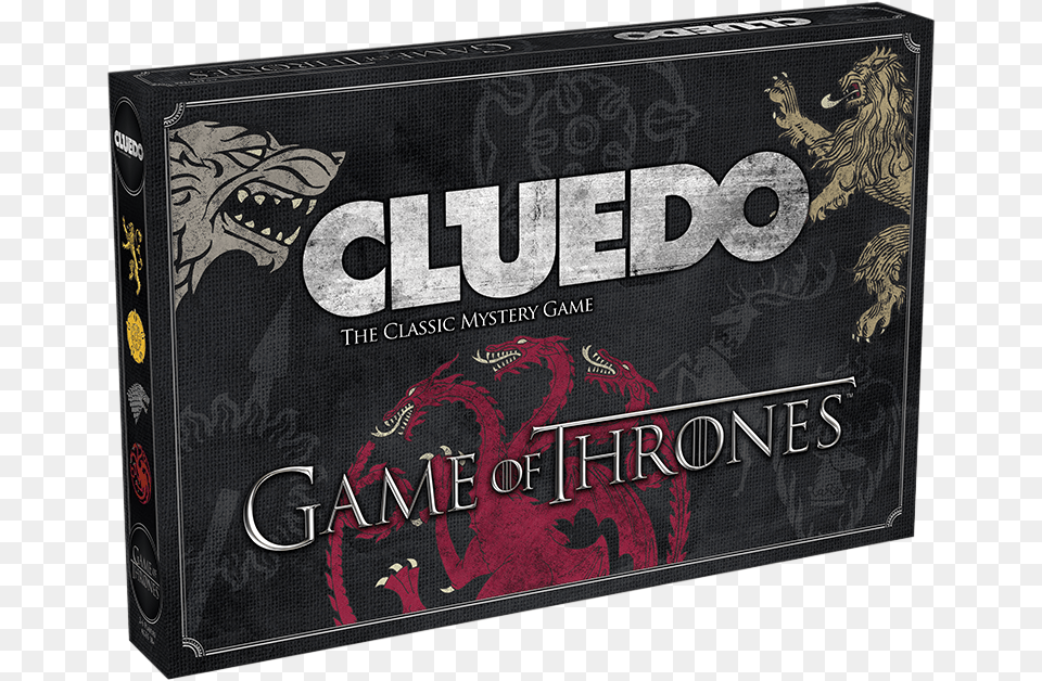 Cluedo Game Of Thrones, Book, Publication, Box, Animal Png Image