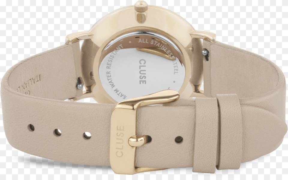 Cluse Le Couronnement Gold U0026 Gold Dust Watch Cluse Le Couronnement, Accessories, Wristwatch, Arm, Body Part Png Image