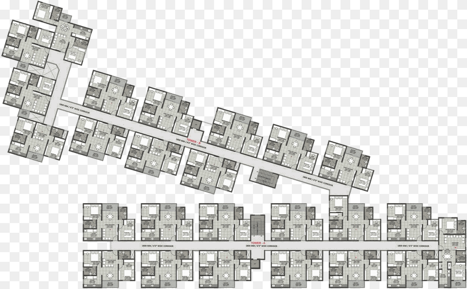 Cluster Apartment, Neighborhood, Chart, Diagram, Plan Free Png