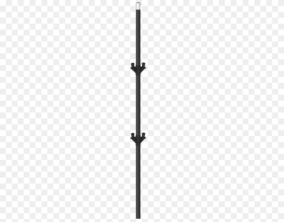 Cluster Pole With Brackets, Sword, Weapon, Firearm, Gun Free Png Download