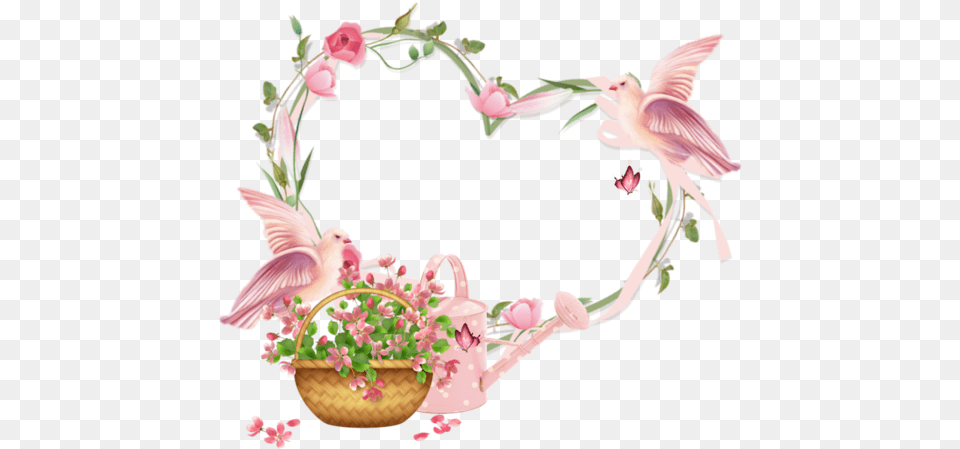 Clusters Heart, Flower, Flower Arrangement, Plant, Basket Png