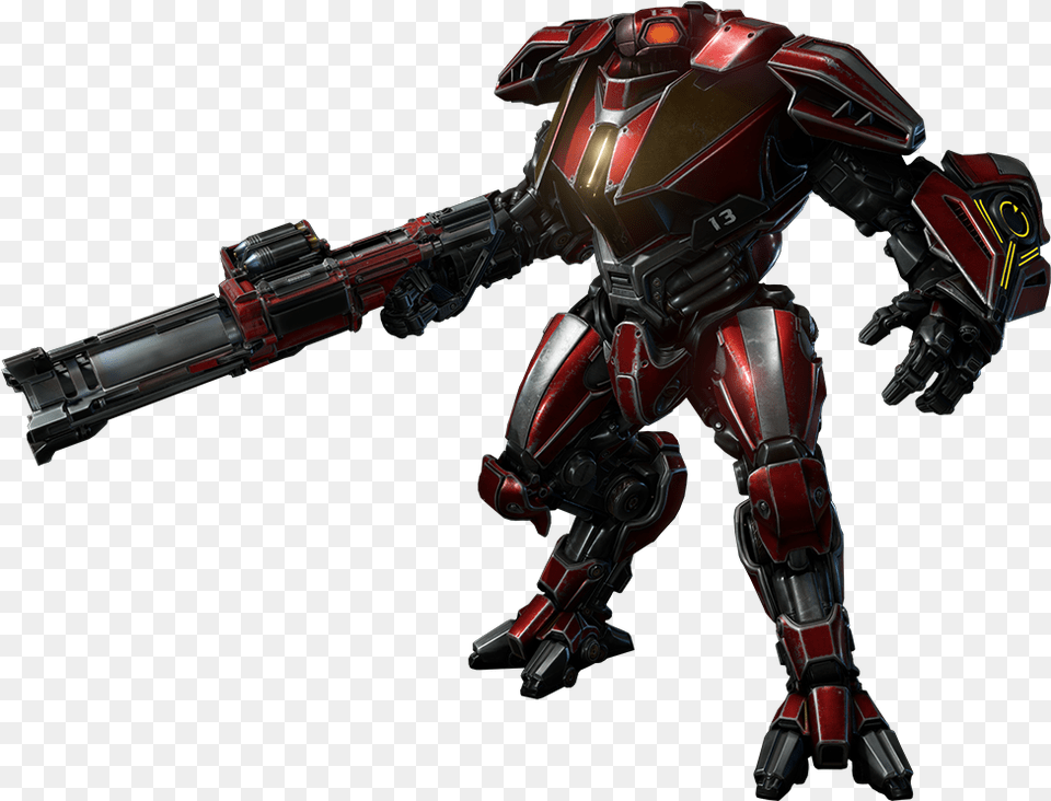 Clutch Quake Champions, Robot, Toy, Gun, Weapon Free Png Download