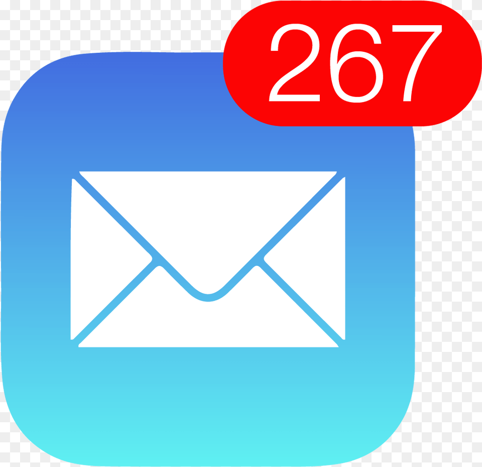 Cluttered Inbox Email Apple Logo, Envelope, Mail, Airmail Free Transparent Png