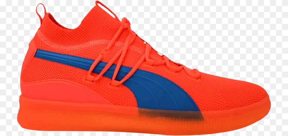 Clyde Court New York Knicks Puma Clyde Court, Clothing, Footwear, Shoe, Sneaker Free Png Download