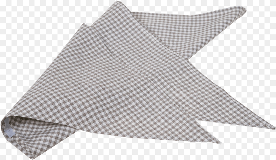 Clyde The Linen Triangle Scarf Placemat, Napkin, Person Free Png