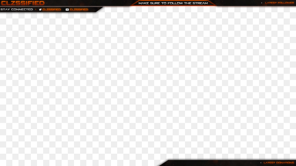 Clzssified Stream Overlay Stream Overlay Hd, Electronics, Screen, White Board, File Free Png