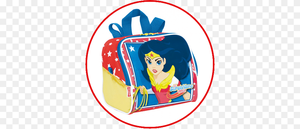 Cm Dc Superhero Girls 2018 Calendar, Bag, Backpack, Baby, Person Free Png Download