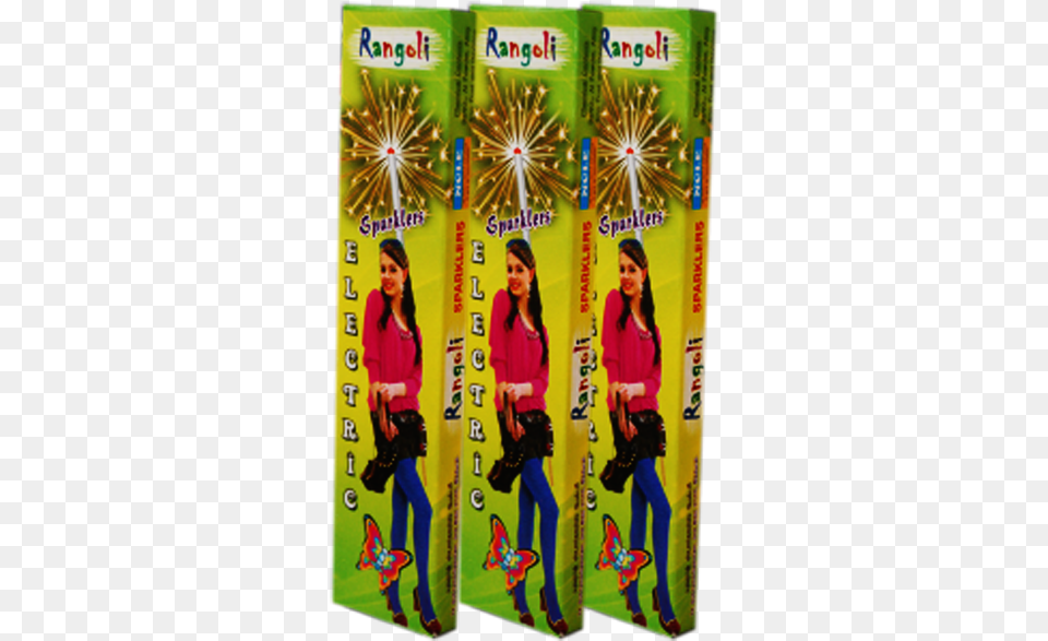 Cm Electric Sparklers Sparklers Crackers Box, Female, Girl, Person, Teen Free Png Download