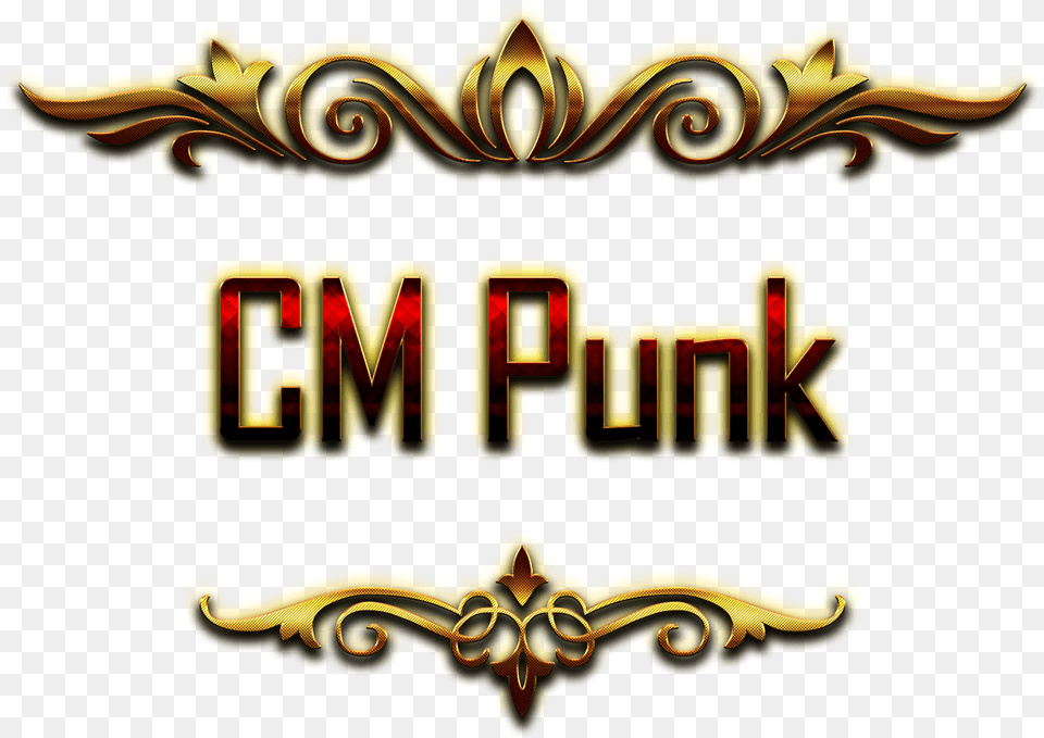Cm Punk Decorative Name Deshmukh Name, Logo, Symbol, Emblem Png