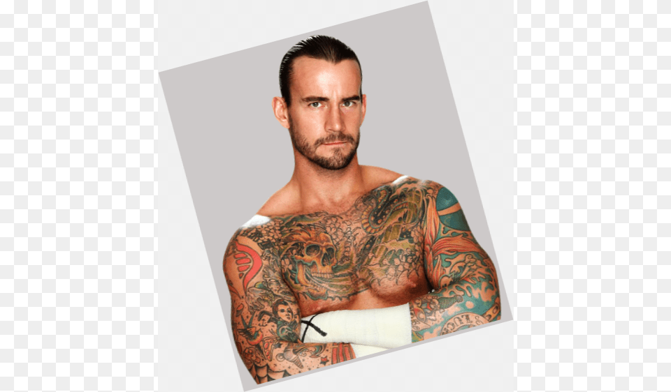 Cm Punk Full Body 0 Cm Punk Sexy, Person, Skin, Tattoo, Arm Png Image
