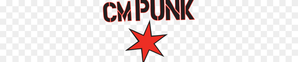 Cm Punk Logo Image, Symbol, Star Symbol Free Transparent Png