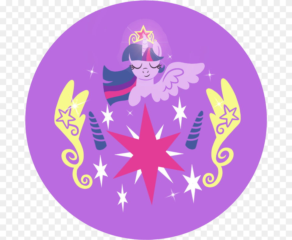 Cm Twilight Sparkle 28alicorn29 Emblem, Purple Free Png