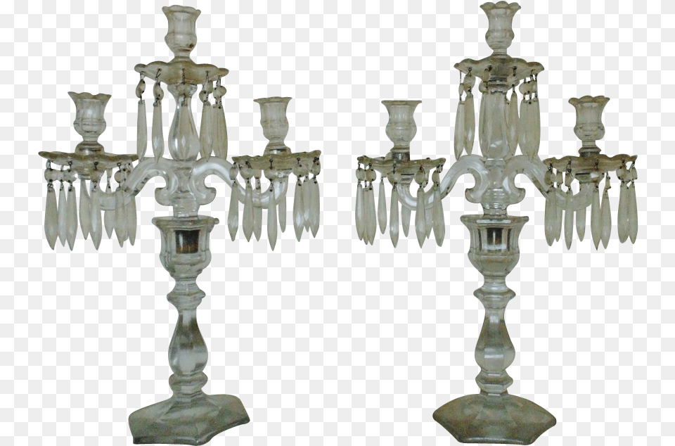 Cma 864 1l Glass Candle Holders Antique, Chandelier, Lamp Png Image