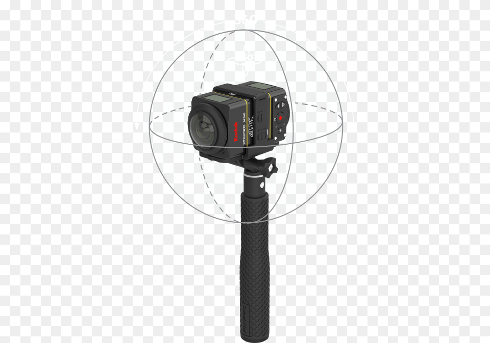 Cmara Kodak Pixpro Sp360 4k Dual Pro Pack, Camera, Electronics, Video Camera, Photography Png