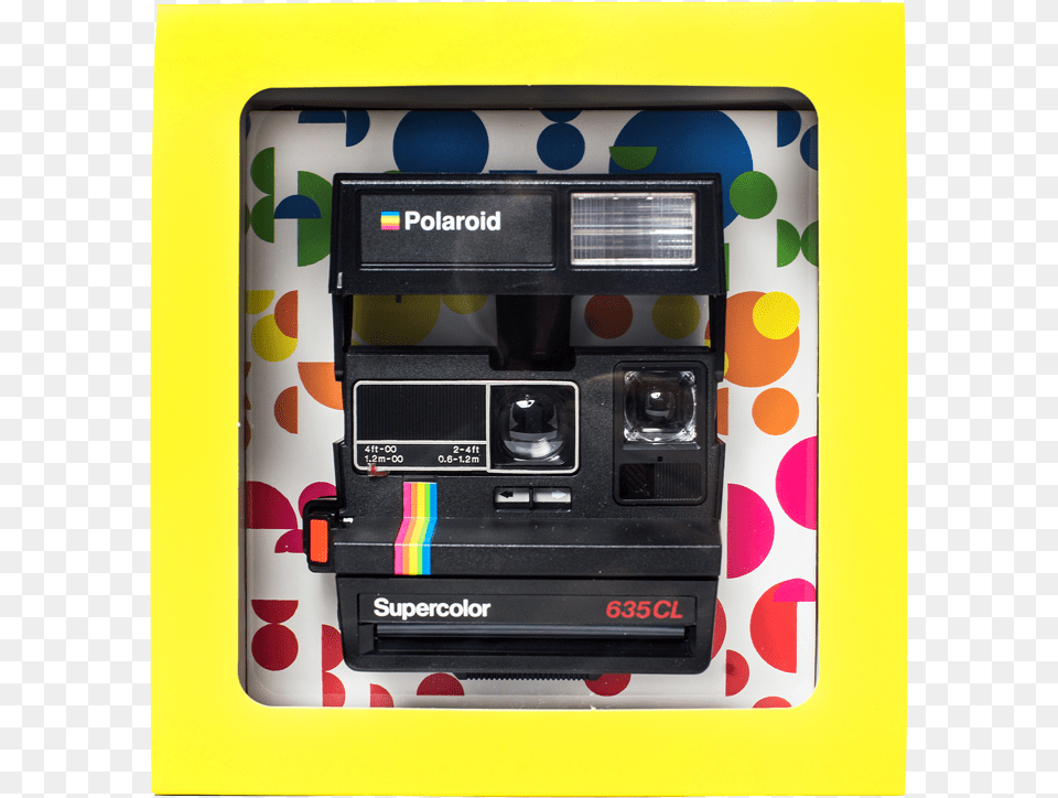 Cmara Polaroid Reacondicionada De Los 8039s Con Un Polaroid Camera, Digital Camera, Electronics Free Png Download