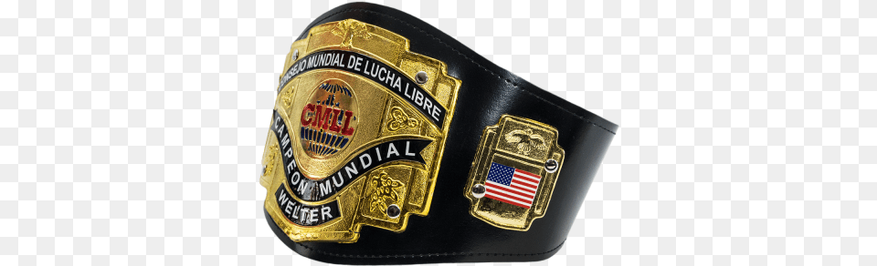 Cmll Championship Kid Belt, Accessories, Buckle, Logo Png