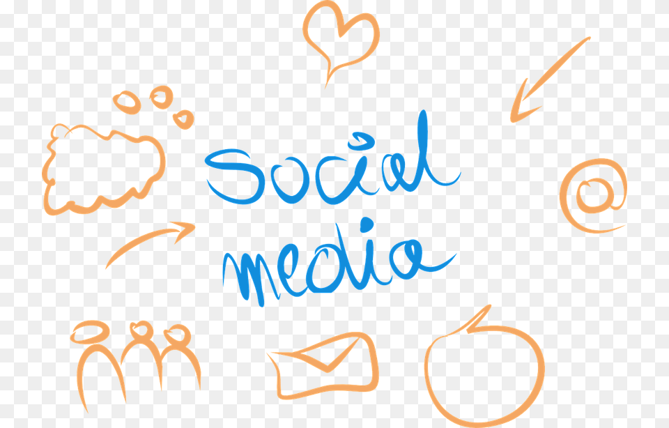 Cmo Enamorar A Nuestros Clientes En Las Redes Sociales Social Media Word Transparent, Text, Handwriting Free Png
