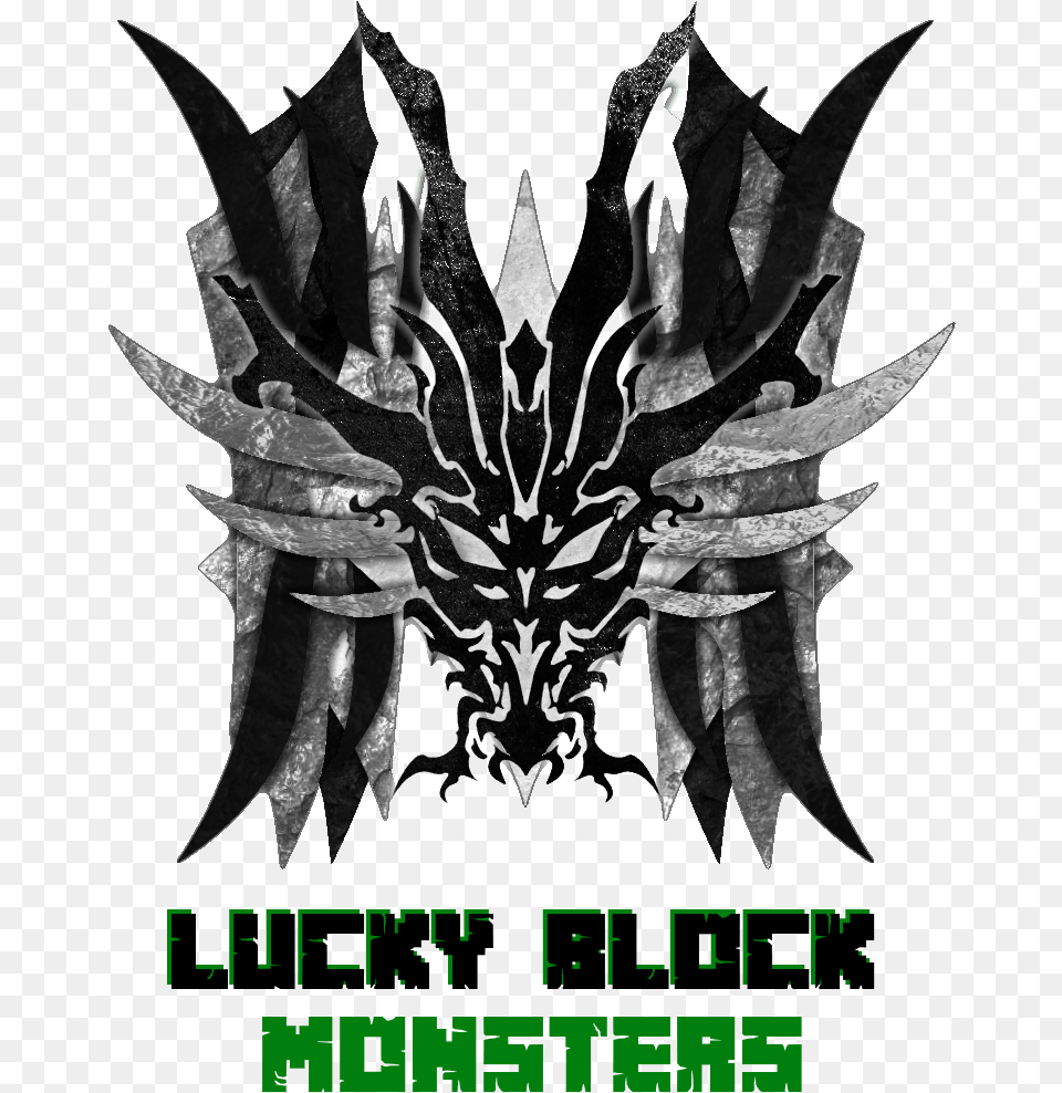 Cmo Instalar Monsters Lucky Block Mod Para Minecraft Logo, Advertisement, Poster Png