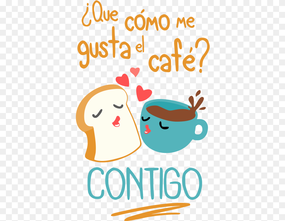 Cmo Te Gusta El Caf, Advertisement, Poster, Face, Head Free Png Download