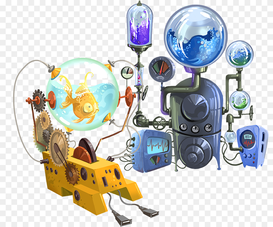 Cmon Gizmos, Sphere, Device, Grass, Lawn Png Image