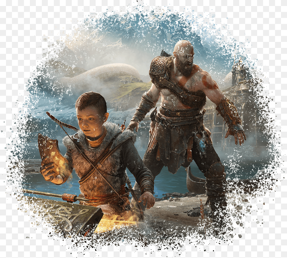 Cmon God Of War, Boy, Child, Male, Person Png Image