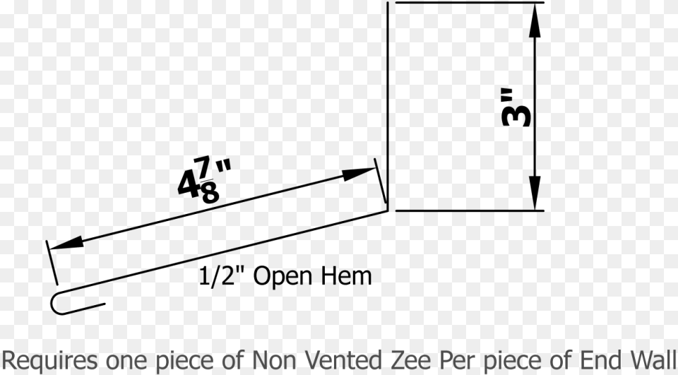 Cmp Series Nail Strip Dimensioned Trim Profiles Sheet Diagram Free Transparent Png