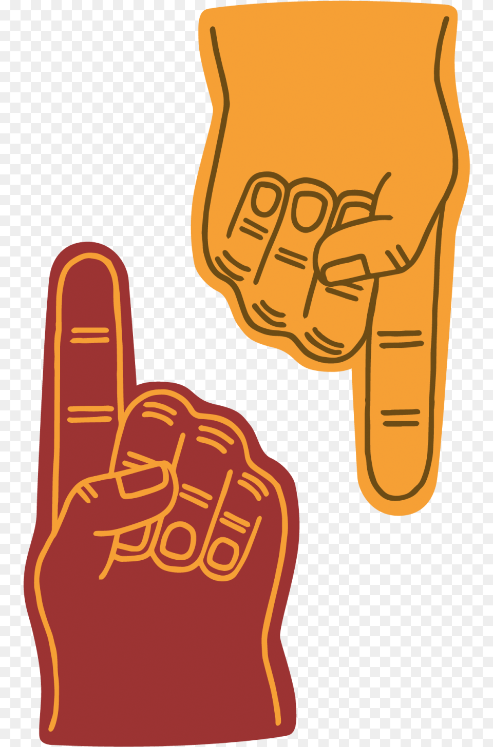 Cmu Vs Wmu Purple 1 Foam Finger Kids Unisex, Body Part, Hand, Person, Fist Free Png