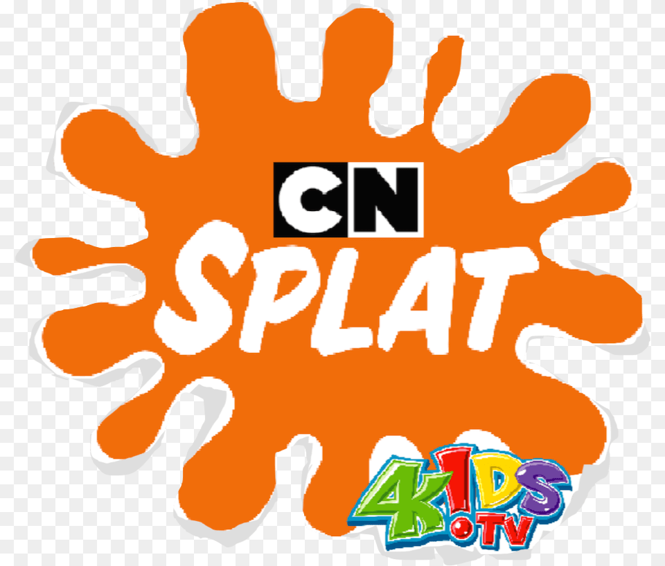 Cn Splat 4kids Tv, Sticker, Food, Sweets, Advertisement Free Png Download