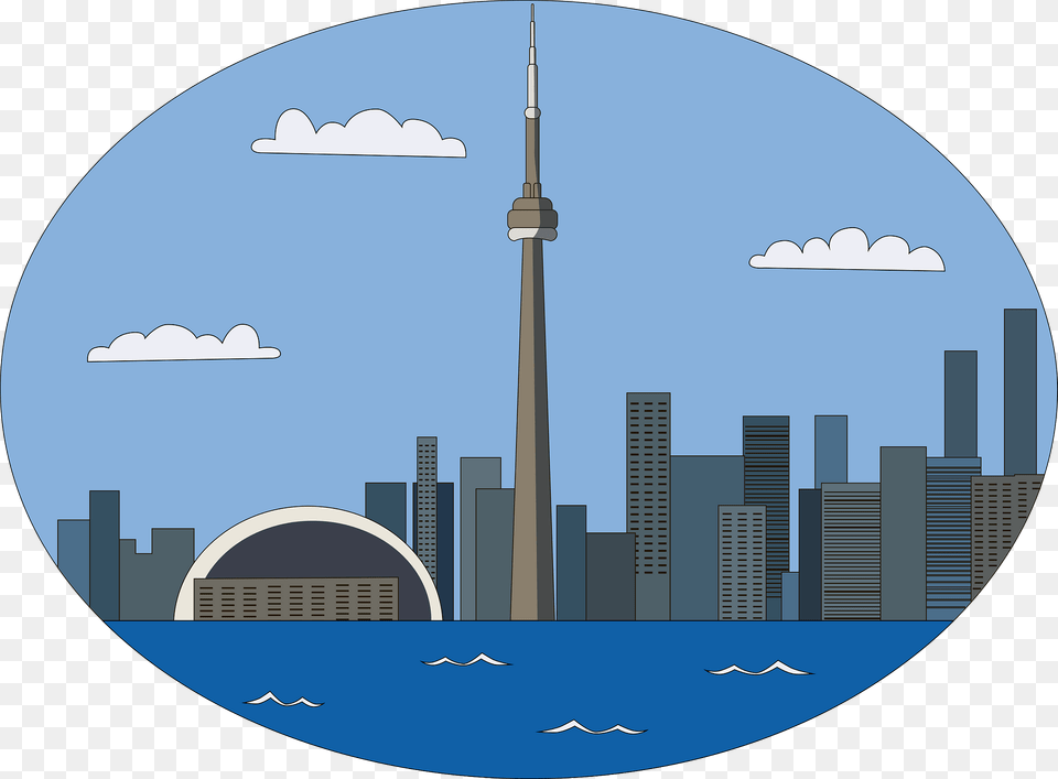 Cn Tower Clipart, Architecture, Building, City, Spire Free Png