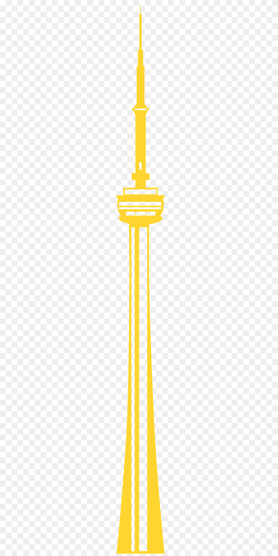 Cn Tower Silhouette, City, Architecture, Building Free Png Download