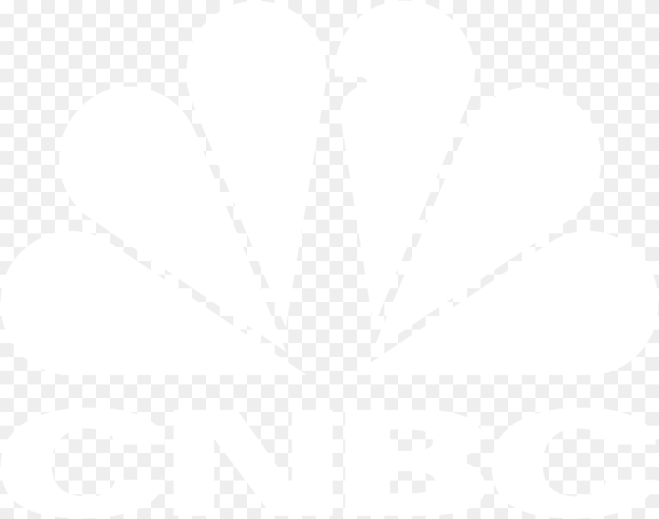 Cnbc Logo 5 Johns Hopkins Logo White, Stencil, Device, Grass, Lawn Free Transparent Png