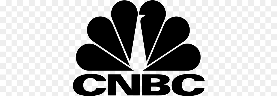 Cnbc Logo Cnbc Logo White, Gray Png Image