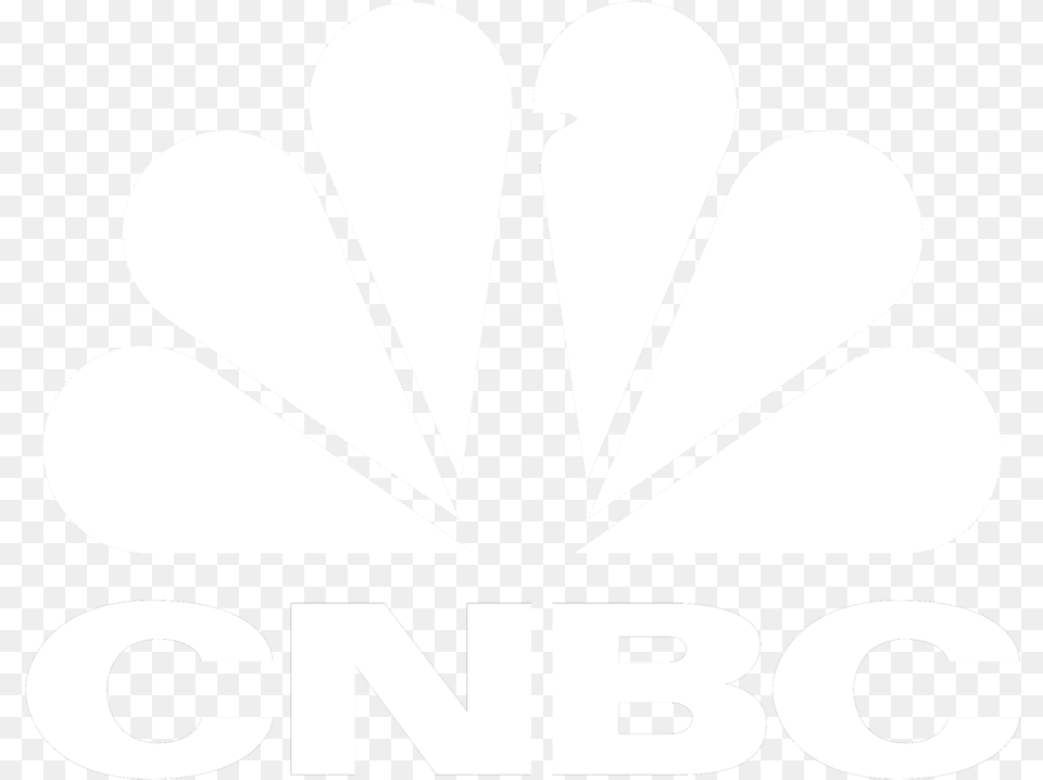 Cnbc Logo White Maple Leaf, Stencil, Device, Grass, Lawn Png