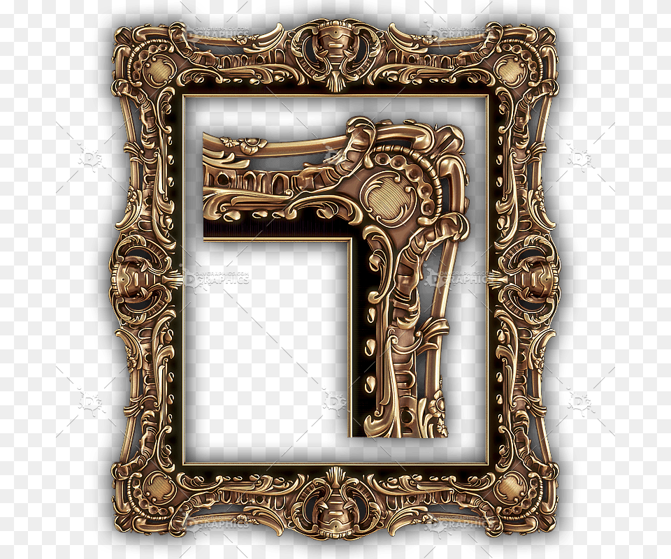 Cncmirrors And Framescnc Maf Picture Frame, Bronze Free Png Download